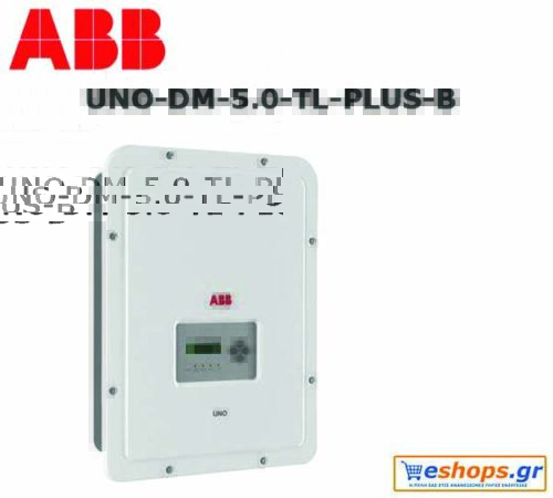 net-metering-Inverter Δικτύου ABB IV UNO-DM-5.0-TL-PLUS-B  INT Μονοφασικός