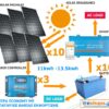 24V Αυτόνομο Φ/Β Σύστημα 2v 1000AH -5000VA- MPPT 15kwh - Image 2