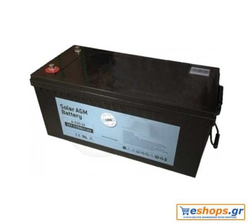 Μπαταρία βαθιάς εκφόρτισης OBM ECOAGM 240Ah, C-100/12V