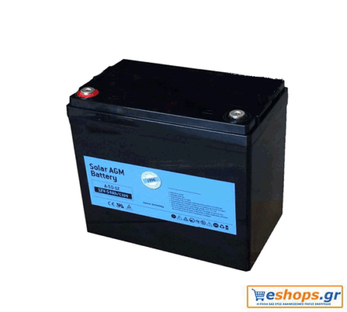 Μπαταρία βαθιάς εκφόρτισης OBM ECOAGM 50Ah, C-100/12V