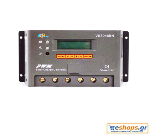 VS3048BN PWM ΡΥΘΜΙΣΤΗΣ ΦΟΡΤΙΣΗΣ EPSOLAR 30Α 12V/24/36V/48V