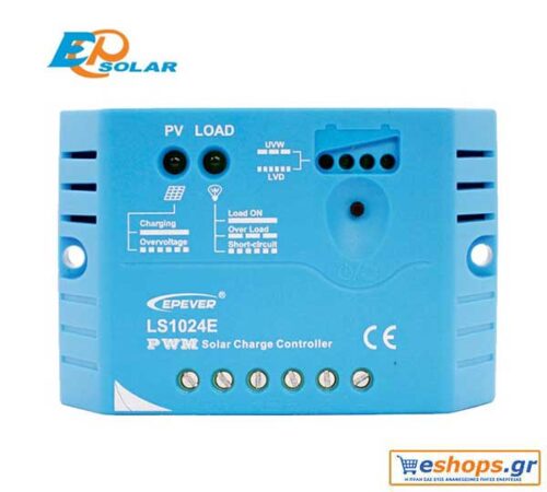 Ρυθμιστής φόρτισης 10A/12V PWM  Epsolar / EPEVER LS1012E 10A