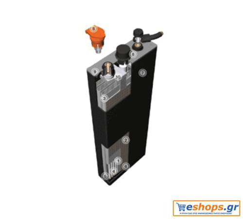 10 PzB 750 2V Μπαταρία SUNLIGHT βαθιάς εκφόρτισης