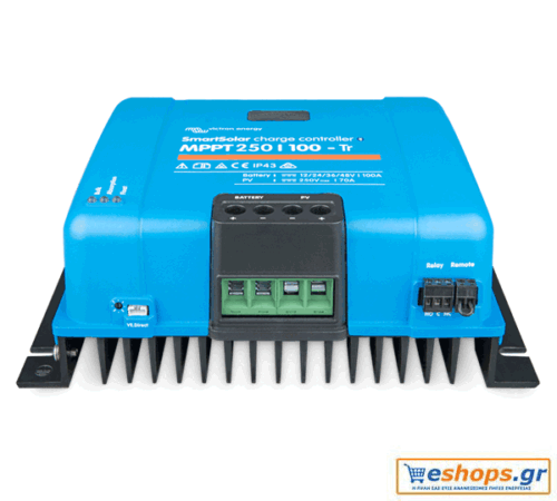 Victron SmartSolar MPPT 250/70-MC4 - MPPT Ρυθμιστής Φόρτισης 70A Φωτοβολταικών - Ανεμογεννητριών