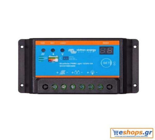 Victron BlueSolar PWM Light 12/24V-30A - Ρυθμιστής Φόρτισης PWM 30A για Φωτοβολταϊκά