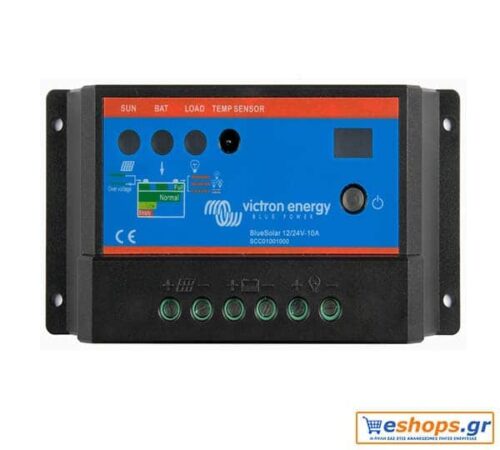 Victron BlueSolar PWM Light 48V/10A - Ρυθμιστής Φόρτισης PWM 10A για Φωτοβολταϊκά
